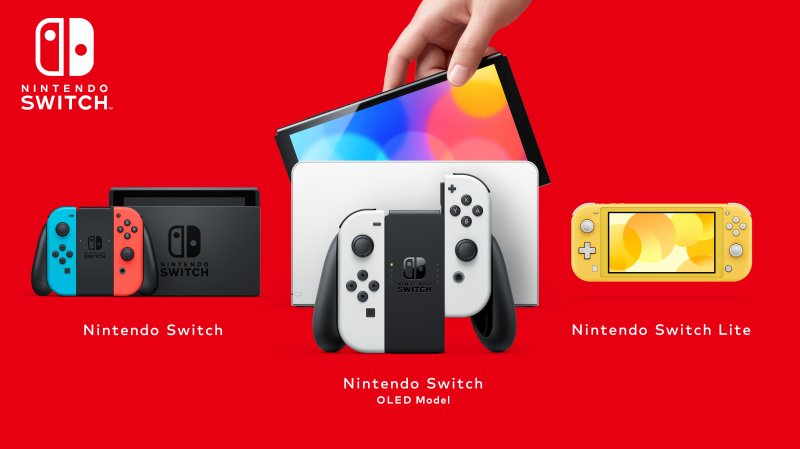 All Switch models: standard, OLED and Lite
