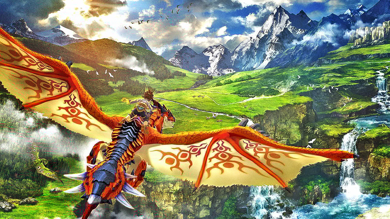 Un artwork di Monster Hunter Stories