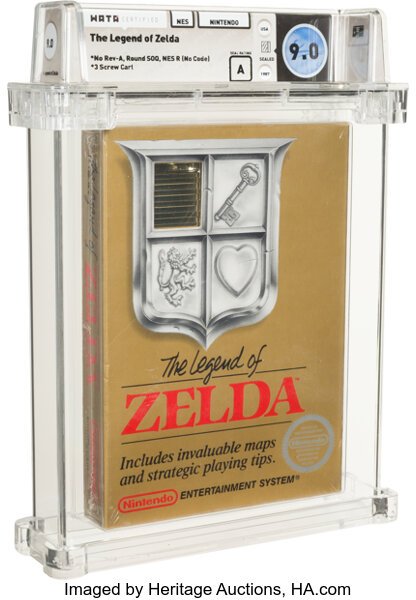 The Legend of Zelda: una copia da 870.000 dollari The Legend of Zelda: una copia da 870.000 dollari