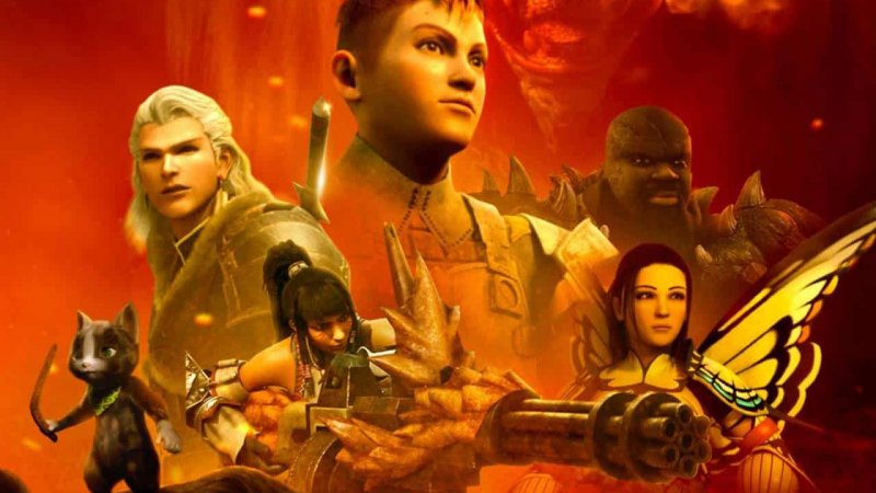 Monster Hunter: Legends of the Guild, la locandina ufficiale.