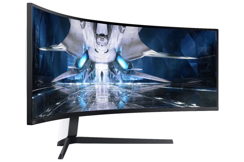 Parte laterale monitor Samsung Odyssey Neo G9