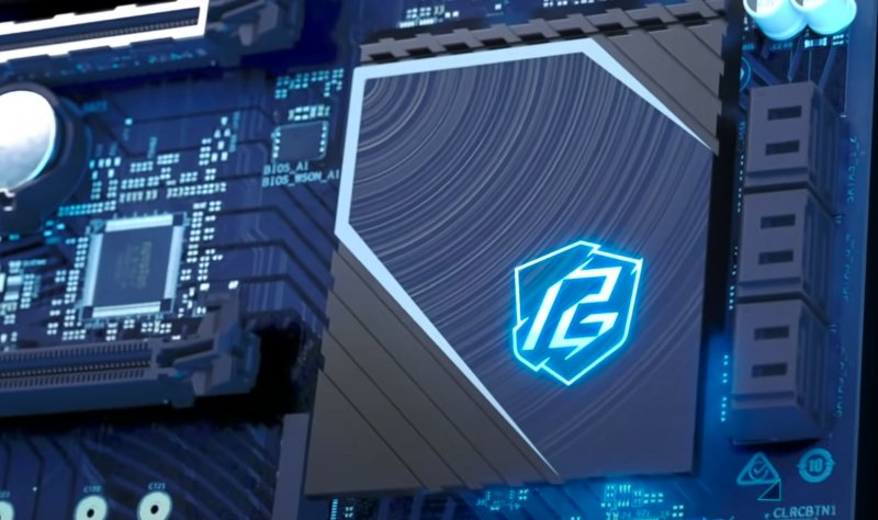 Il blocco del chipset della ASRock X570S Riptide con dissipazione passiva