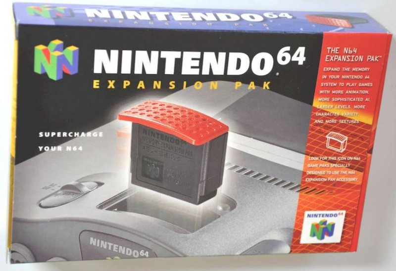 L'espansione RAM di 4 MB per Nintendo 64