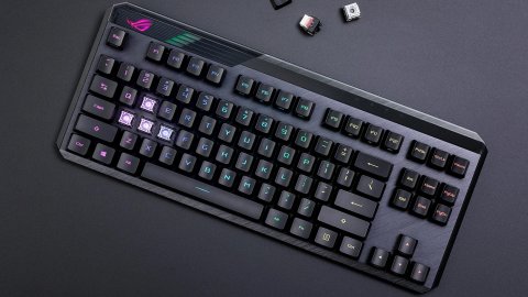 ASUS ROG Claymore 2: The wireless gaming keyboard with detachable numeric keypad