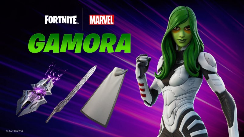 Il bundle di Gamora in arrivo nel negozio di Fortnite Il bundle di Gamora in arrivo nel negozio di Fortnite