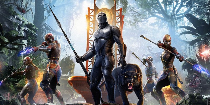 Marvel's Avengers: la locandina di Black Panther: Guerra per il Wakanda