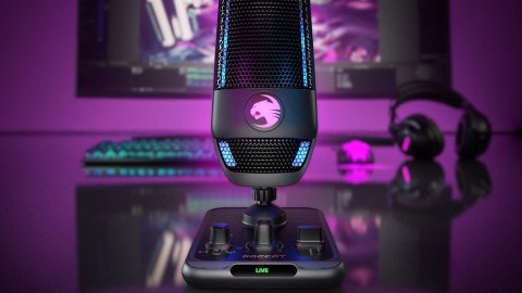 ROCCAT Torch: the new USB condenser microphone for gamers, streamers and content creators