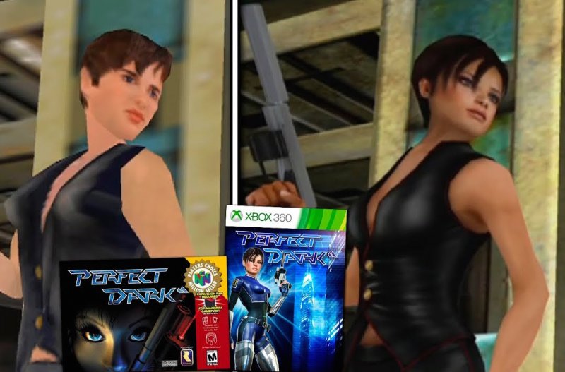 Le edizioni di Perfect Dark per Nintendo 64 e Xbox 360 a confronto