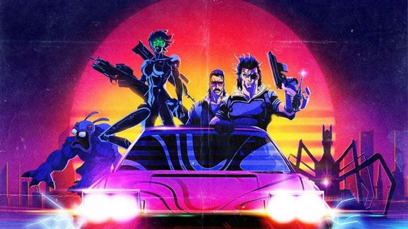 Captain Laserhawk: A Blood Dragon Remix ripropone il particolare stile retro-futuristico anni 80 dello spin-off di Far Cry 3