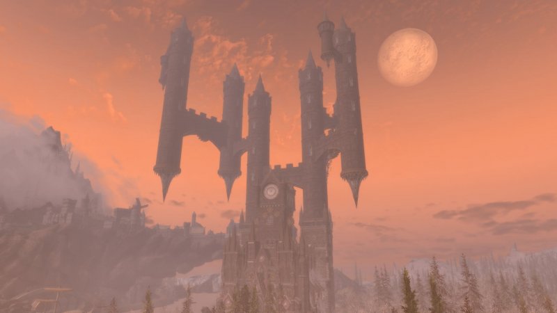 Il castello di Dracula in Skyrim Il castello di Dracula in Skyrim