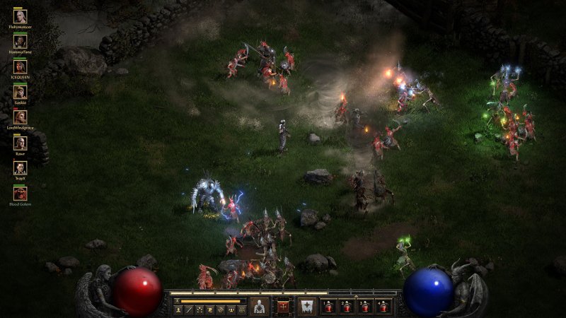 Diablo 2: Resurrected, la modalità multiplayer supporta fino a otto giocatori