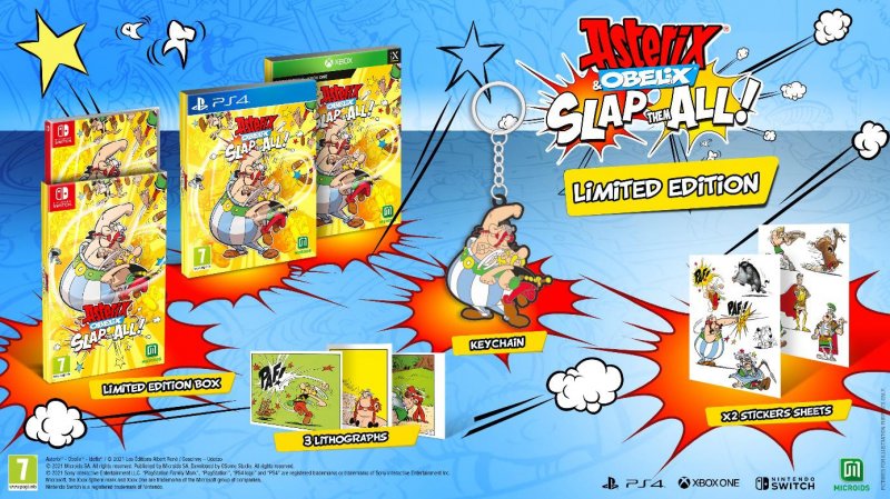 Asterix & Obelix: Slap Them All!. la Limited Edition