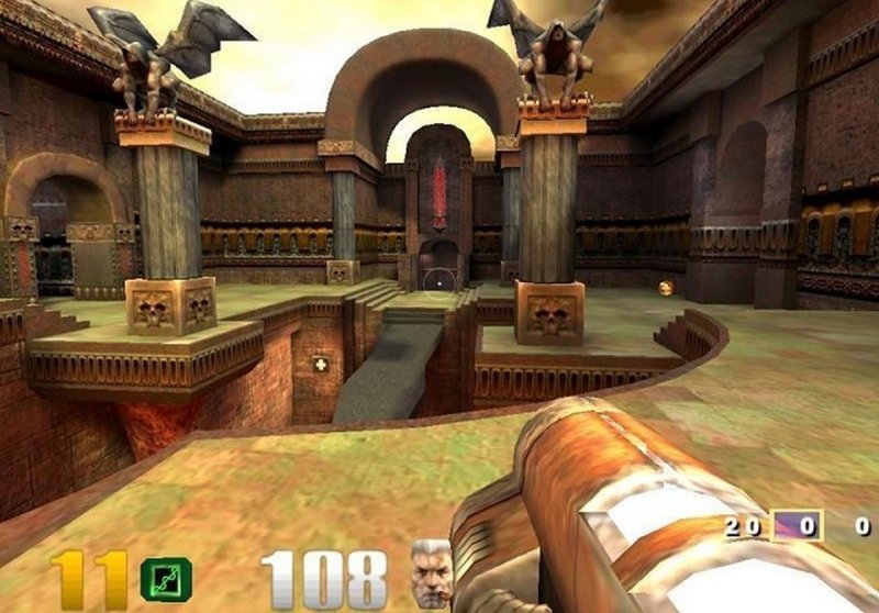 Quake 3: Arena si concentra sul multiplayer in arene