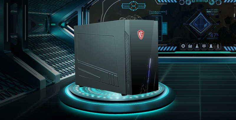 L'MSI MAG Infinite S è un desktop compatto che include due storage e una GPU posizionata in verticale