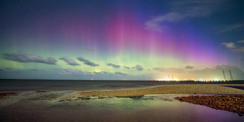 Las tormentas geomagnéticas también pueden provocar la aparición de la aurora boreal