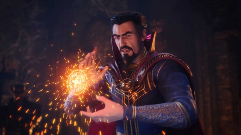 Marvel's Midnight Suns, il Dottor Strange prepara un incantesimo Marvel's Midnight Suns, il Dottor Strange prepara un incantesimo