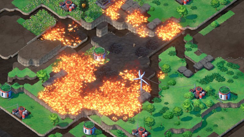 Per ricreare certi biomi bisogna prima creare un incendio controllato Per ricreare certi biomi bisogna prima creare un incendio controllato