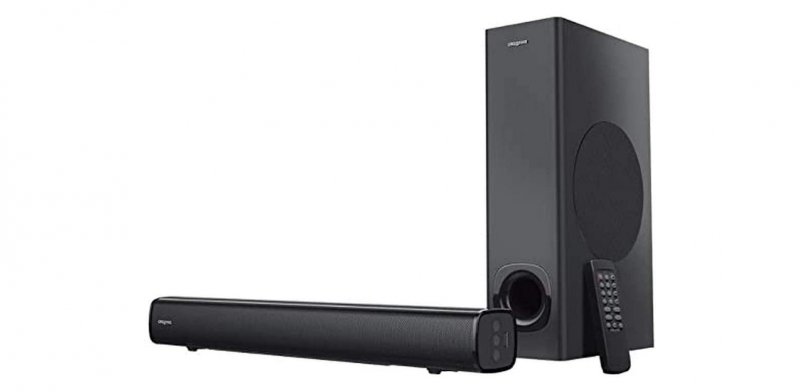 Il valido sistema Creative Stage 2.1, inevitabilmente limitato per la musica ma ottimo per film e videogiochi