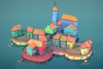 Townscaper, recensione di un city builder rilassante - Recensione