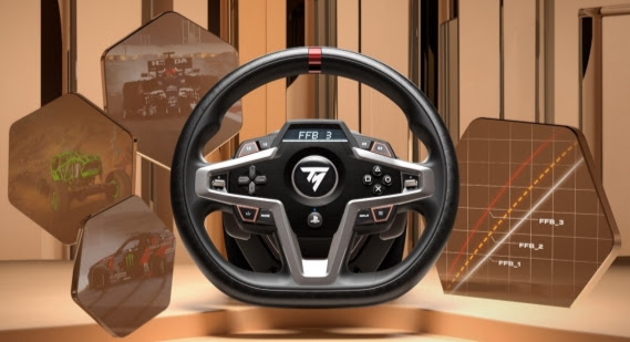 T248, Thrustmaster annuncia un volante di nuova generazione per PC, PS4