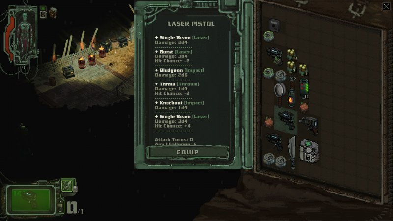 L'interfaccia di Mechajammer è deliziosa, per quanto spartana e ancora incompleta