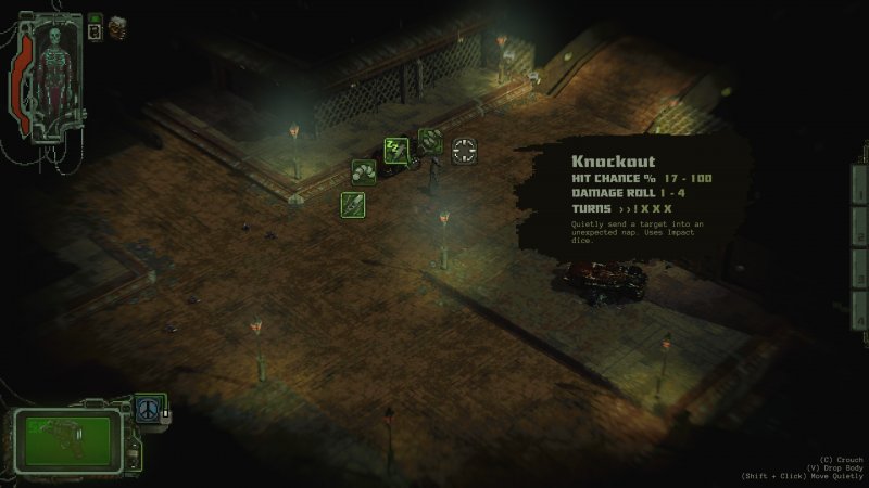 Come ogni gioco a turno che si rispetti, anche Mechajammer include diversi tipi di attacco, compresi quelli non letali