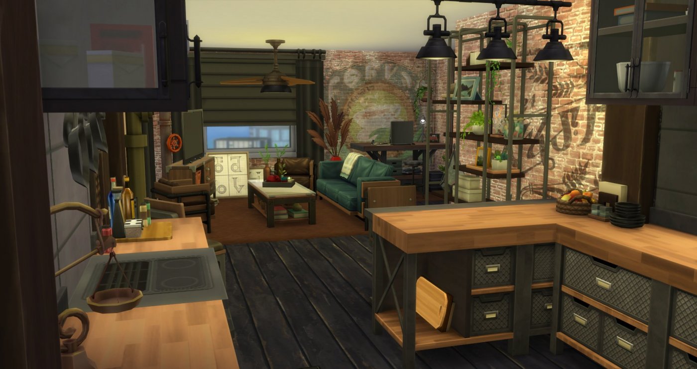 The Sims 4: Ohni Lisle, l'artista dietro Industrial Loft Kit ...