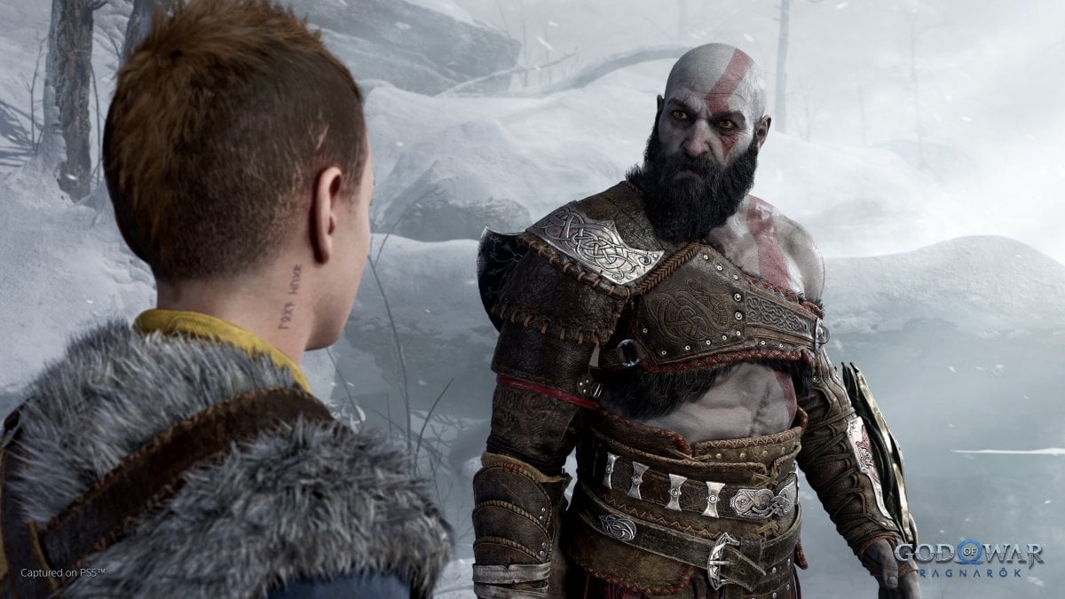 God of War: Ragnarök transforma PS4 em turbina de avião