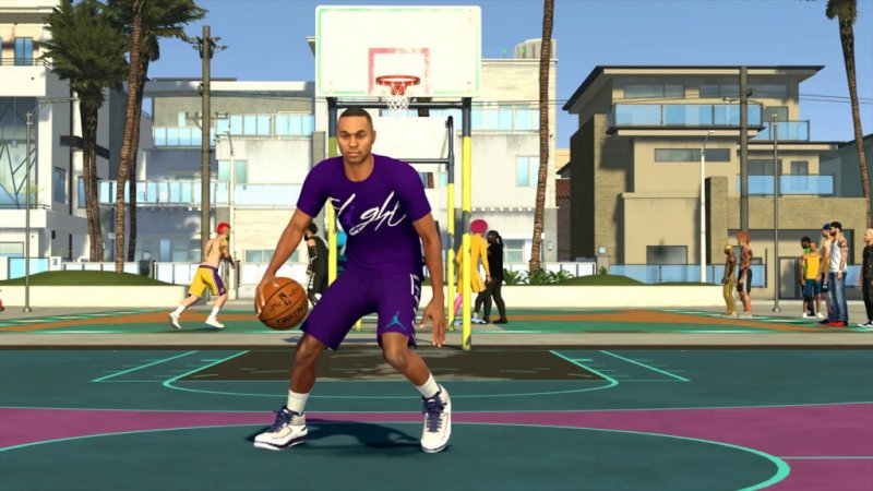 Un personaggio creato in MyPlayer di NBA 2K22 Un personaggio creato in MyPlayer di NBA 2K22