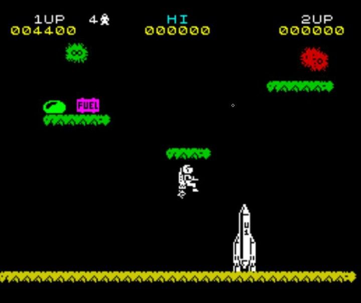 Jet Pac, di Ultimate Play the Game, fu uno dei primi successi della futura Rare