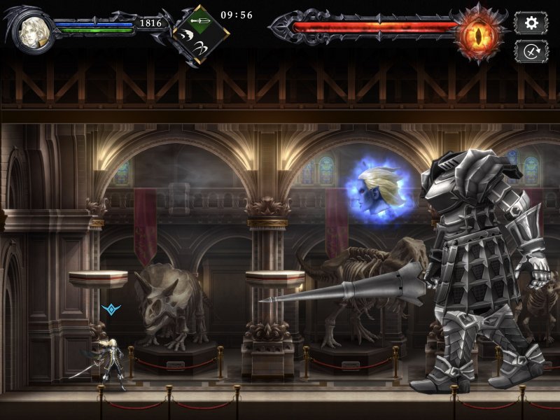 Castlevania: Grimoire of Souls, uno dei boss fight della campagna Castlevania: Grimoire of Souls, uno dei boss fight della campagna