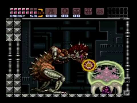 Super Metroid: la forma assunta da Cervello Madre è grottesca e terrificante. Super Metroid: la forma assunta da Cervello Madre è grottesca e terrificante.