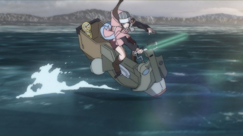 Star Wars: Visions, una scena de Il nono Jedi