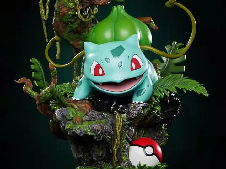 la statua di Bulbasaur di Unique Art Studio