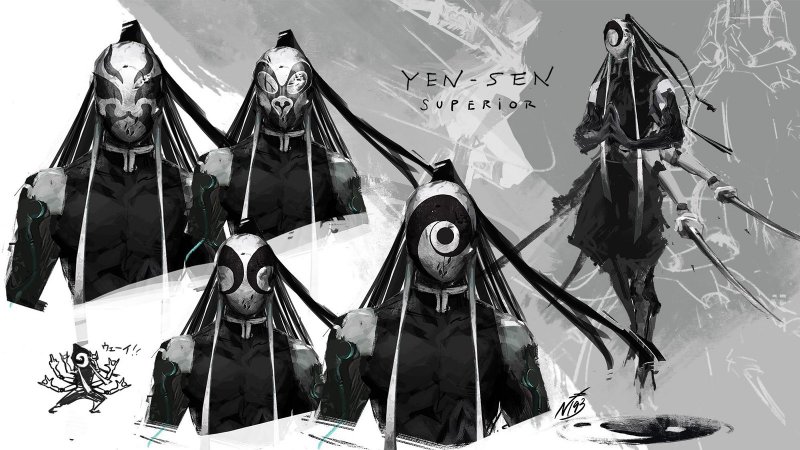 Gungrave G.O.R.E., il character design di un boss