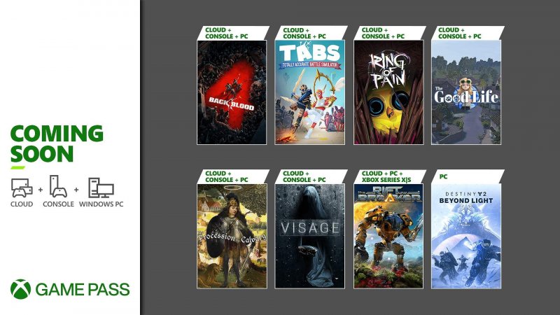 Xbox Game Pass, i giochi in arrivo nella prima metà di ottobre 2021 Xbox Game Pass, i giochi in arrivo nella prima metà di ottobre 2021