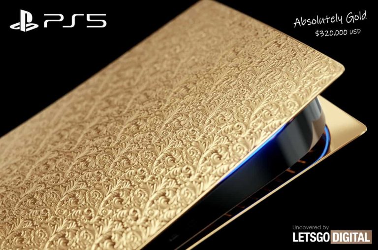 PS5 con scocca in oro da oltre 350.000 dollari annunciata da Caviar 