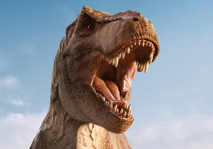 Un T-Rex in Jurassic World Evolution 2