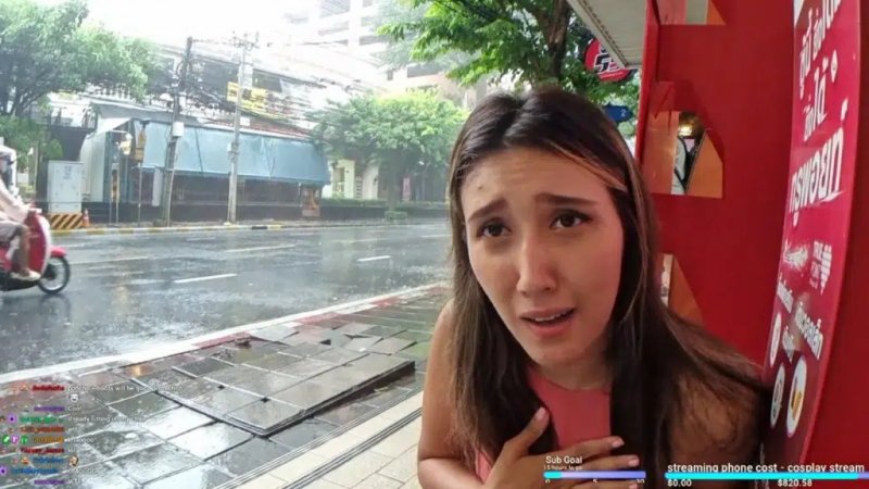 Justketh, la streamer spaventata Justketh, la streamer spaventata