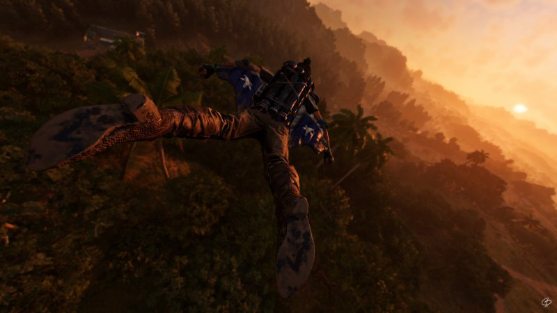 Far Cry 6: discesa rapida con tuta alare Far Cry 6: discesa rapida con tuta alare