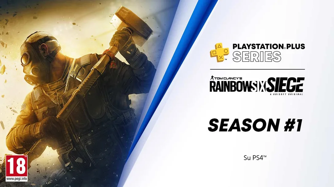 PlayStation Plus系列：Rainbow Six Siege和NBA 2K22是該計劃的第一場比賽