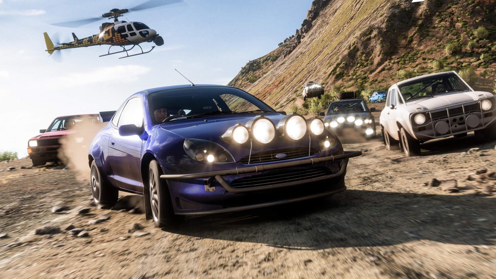 Una gara su sterrato in Forza Horizon 5
