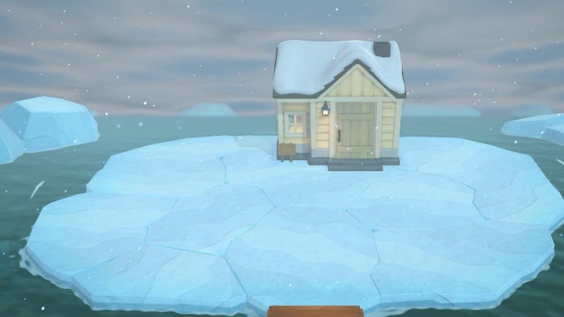 Animal Crossing: New Horizons - Happy Home Paradise, una solitaria casa vacanze invernale Animal Crossing: New Horizons - Happy Home Paradise, una solitaria casa vacanze invernale
