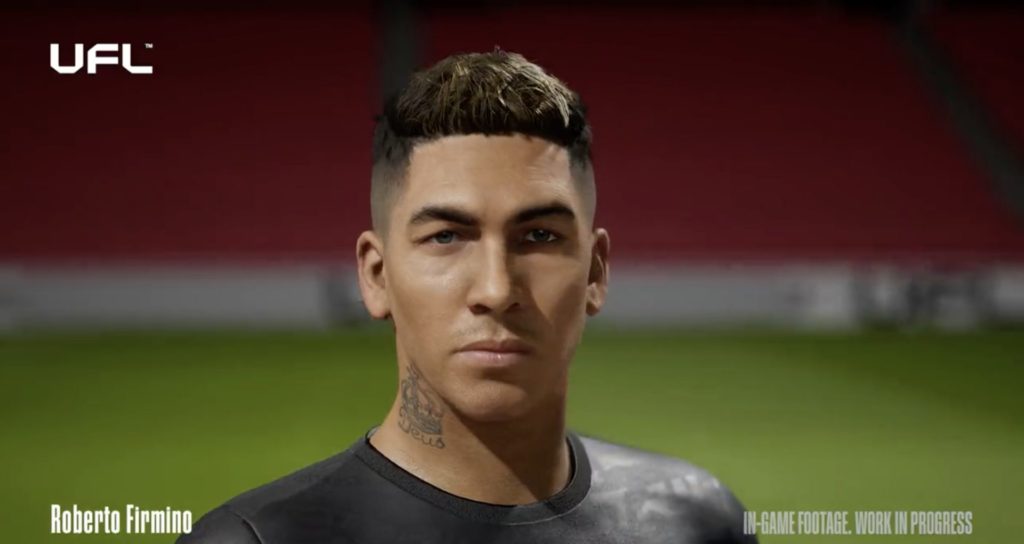UFL: Roberto Firmino è un altro testimonial del nuovo gioco di calcio tripla A