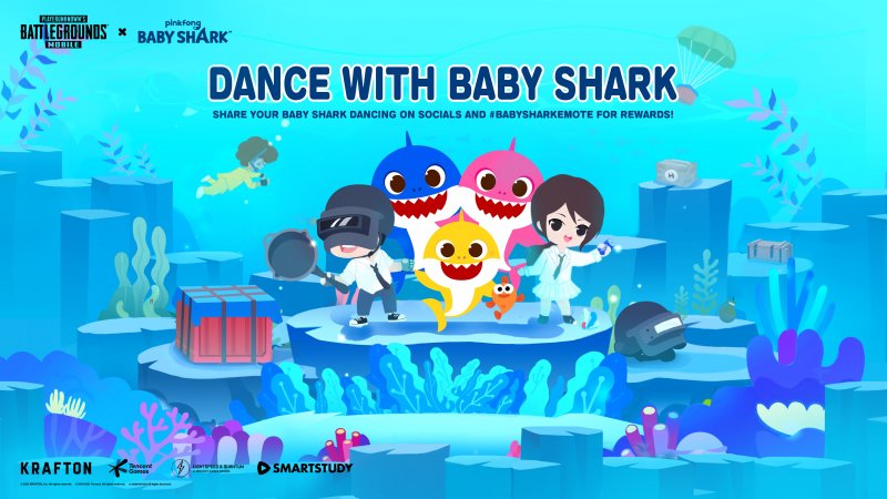 PUBG Mobile incontra Baby Shark