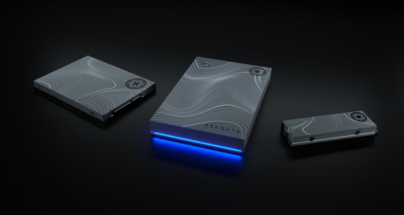 La serie Seagate Star Wars Beskar Ingot include modelli per tutte le esigenze, da una veloce unità SSD PCIe 4.0 a un disco meccanico esterno