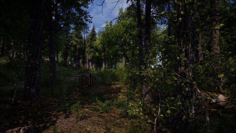 La vegetazione di Medieval Dynasty è rigogliosa e realistica