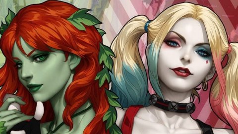 Batman: Harley Quinn and Poison Ivy double cosplay by Daria_Martina and Dryoma