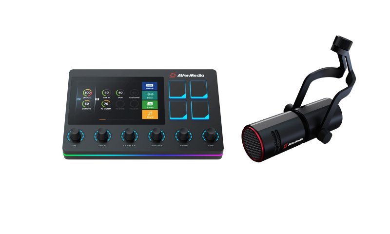 Aver Media Live Streamer AX310 e Streamer MIC 330 Aver Media Live Streamer AX310 e Streamer MIC 330