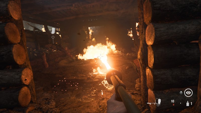 Call of Duty: Vanguard, il lanciafiamme in azione in una missione con Jackson